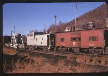 Photograph of Department of Defense reactor train in Port Jervis, NY, January 1974