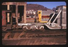 Photograph of Department of Defense reactor train in Port Jervis, NY, January 1974