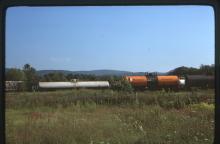 Photograph of tank cars in Port Jervis, NY, August 1975