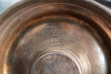 Erie Railroad Port Jervis Shop Band Silver Teapot