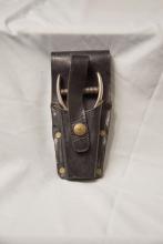 Erie Railroad Conductor's Ticket Punch with Holder