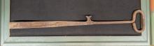 Erie Railroad packing iron and packing hook