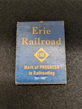 Erie Railroad matchbook