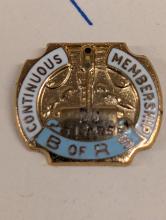 Brotherhood of Railroad Signalmen 30 Year pin