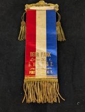 Deer Park Lodge No. 1, Brotherhood of Locomotive Firemen & Enginemen, Port Jervis, New York ribbon