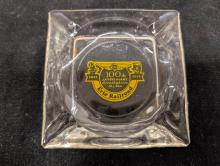 Erie Railroad 100th anniversary glass ashtray