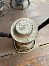 Adlake battery lantern, marked D.L. Wilson