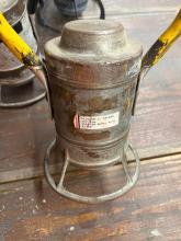 Adlake battery lantern, marked Richard J. Dilger