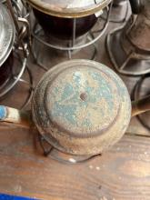 Star battery lantern, marked Erie R.R., once used by Louis H. LaBarr