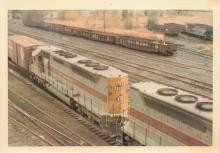 Ziploc bag of 30 color EL prints taken in Port Jervis in October 1969