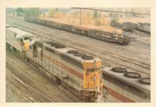 Ziploc bag of 30 color EL prints taken in Port Jervis in October 1969