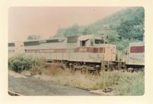 Ziploc bag of 30 color EL prints taken in Port Jervis in October 1969