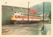 Ziploc bag of 30 color EL prints taken in Port Jervis in October 1969
