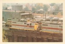 Ziploc bag of 30 color EL prints taken in Port Jervis in October 1969