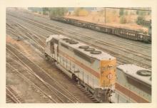 Ziploc bag of 30 color EL prints taken in Port Jervis in October 1969
