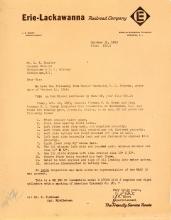 Inspection report from Erie Lackawanna Railroad inspection of Middletown & New Jersey Railroad 44-tonner locomotive 2, October 11, 1963