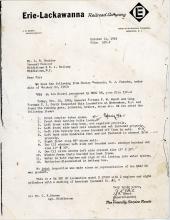 Inspection report from Erie Lackawanna Railroad inspection of Middletown & New Jersey Railroad 44-tonner locomotive 2, October 11, 1963