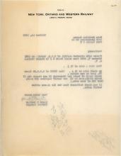 Correspondence between Middletown & New Jersey Railroad and Erie Lackawanna Railroad regarding Central Railroad of New Jersey waybill for M&NJ 44-tonner locomotive 2, October 14, 1963