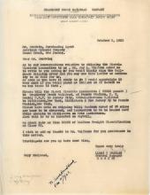 Correspondence between Cranberry Creek Railroad (Middletown & New Jersey Railroad subsidiary) and American Cyanamid regarding the purchase and shipment M&NJ 44-tonner locomotive 2, October 2, 1963