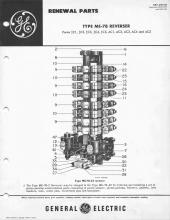 General Electric Renewal Parts book for Middletown & New Jersey Railroad 44-tonners 2 (with loco 1 added)