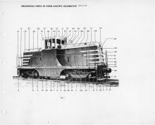 General Electric Renewal Parts book for Middletown & New Jersey Railroad 44-tonners 2 (with loco 1 added)