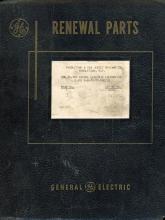 General Electric Renewal Parts book for Middletown & New Jersey Railroad 44-tonner 1 (with loco 2 added)