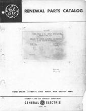General Electric Renewal Parts book for Middletown & New Jersey Railroad 44-tonner 1 (with loco 2 added)