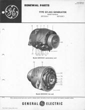 General Electric Renewal Parts book for Middletown & New Jersey Railroad 44-tonner 1 (with loco 2 added)