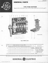 General Electric Renewal Parts book for Middletown & New Jersey Railroad 44-tonner 1 (with loco 2 added)