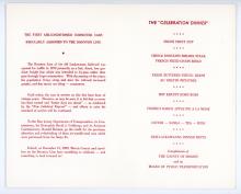 Erie Lackawanna dining car dinner menu, December 15, 1969