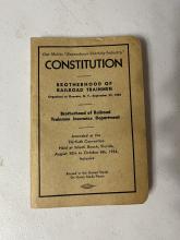 Constitution of the Brotherhood of Railroad Trainmen, 1954