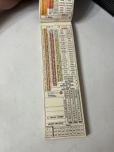 Bundle of Erie Lackawanna ticket coupons