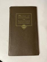 Manual of Instructions for Passenger Conductors, Erie Railroad