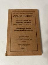 Constitution of the Brotherhood of Railroad Trainmen, 1964