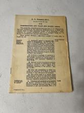B. E. Pamphlet 20-G, revised October 30, 1964, for Trainmasters and Train and Engine Crews