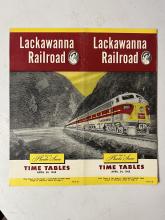 Lackawanna Railroad system timetable, April 24, 1960