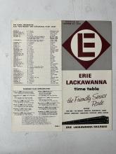 Erie Lackawanna system timetable, October 27, 1963