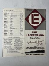 Erie Lackawanna system timetable, April 26, 1964