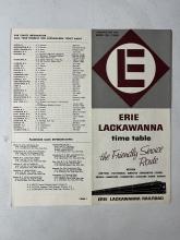 Erie Lackawanna system timetable, April 25, 1965