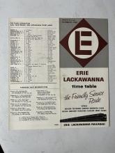 Erie Lackawanna system timetable, October 31, 1965