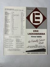 Erie Lackawanna system timetable, October 30, 1966