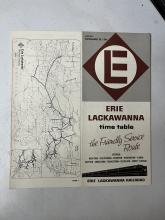 Erie Lackawanna system timetable, November 28, 1966