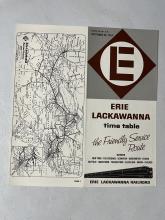 Erie Lackawanna system timetable, October 29, 1967