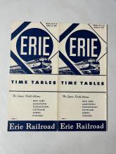 Erie Railroad system timetable, October 25, 1959