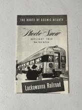 The Route of Scenic Beauty: The Phoebe Snow Daylight Trip, New York-Buffalo, Lackawanna Railroad