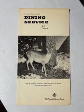 Erie Lackawanna Dinner Menu, 1960s