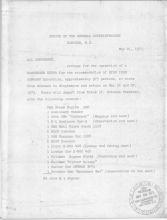 Erie Lackawanna schedule and operating bulletin for D&H Steam Engine 302 operations on Erie Lackawanna Territory, May 21, 1973, Port Jervis office record