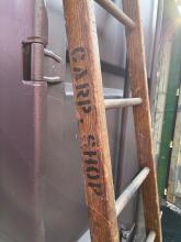Erie ladder from Port Jervis carpenter's shop