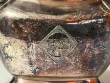 Erie Railroad Dining Car Silver Sugar Bowl