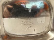 Erie Railroad Dining Car Silver Sugar Bowl